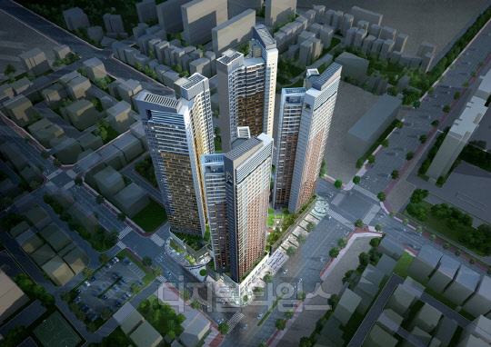 익산 부송 꿈에그린 조감도<한화건설 제공>